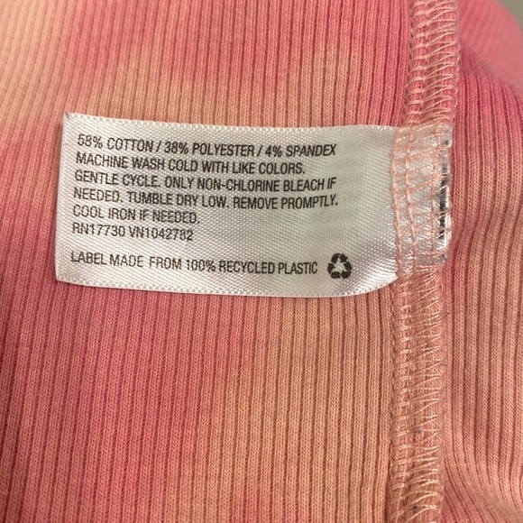 Juniors Ribbed Tank Top - Picture 3 of 4